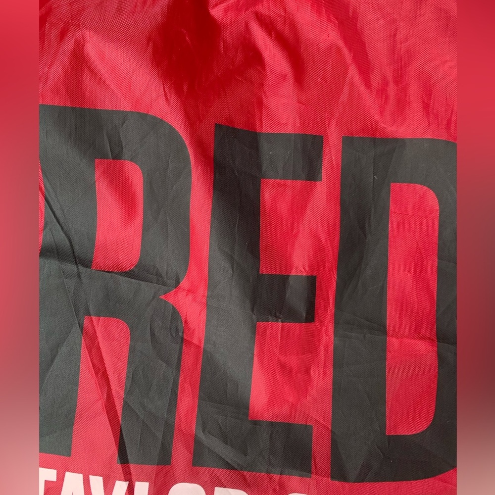 Taylor Swift Red Drawstring Nylon Bag - Picture 2 of 7